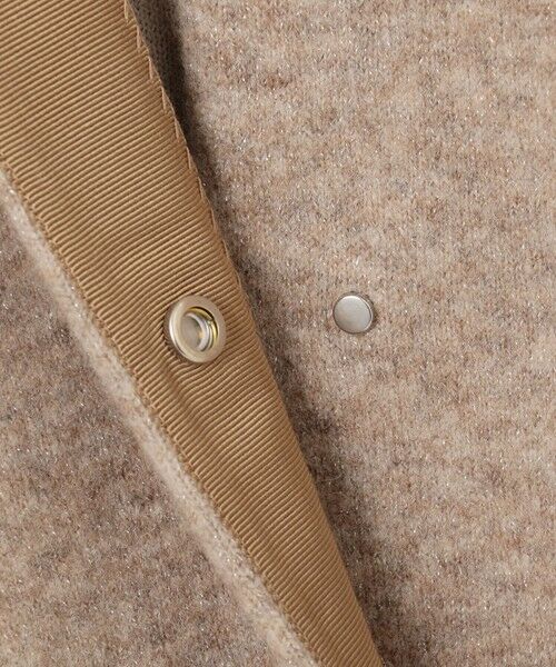 自由区 / ジユウク カーディガン・ボレロ | ラメブークレ アウター | 詳細8