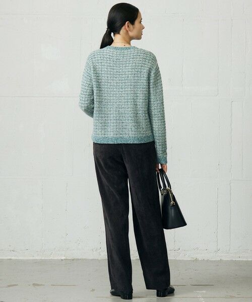 自由区 / ジユウク ニット・セーター | ツイーディー ニット | 詳細3