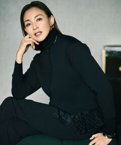 自由区 / ジユウク ニット・セーター | 【SHIHOさん着用】ウールシルクミックスインナー ニット