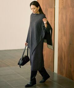 自由区 / ジユウク ロング・マキシ丈ワンピース | 【カタログ掲載】ループカットジャカード ワンピース