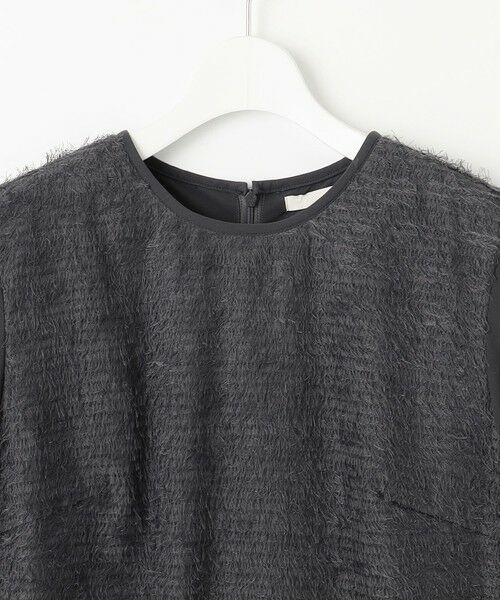 自由区 / ジユウク ロング・マキシ丈ワンピース | 【カタログ掲載】ループカットジャカード ワンピース | 詳細7