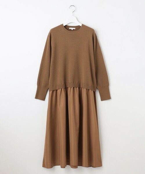 自由区 / ジユウク ロング・マキシ丈ワンピース | 【カタログ掲載】ウールミラノ異素材 ワンピース | 詳細13
