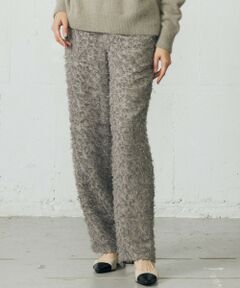 自由区 / ジユウク その他パンツ | 【SHIHOさん着用】カットジャカード パンツ