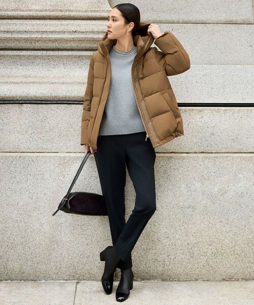 自由区 / ジユウク その他パンツ | TRギャバ裏起毛テーパード パンツ | 詳細22