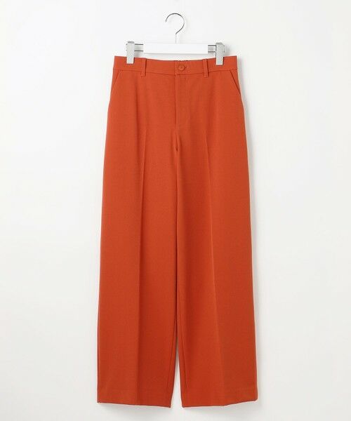 自由区 / ジユウク その他パンツ | 【カタログ掲載】TRギャバ裏起毛ワイド パンツ | 詳細2