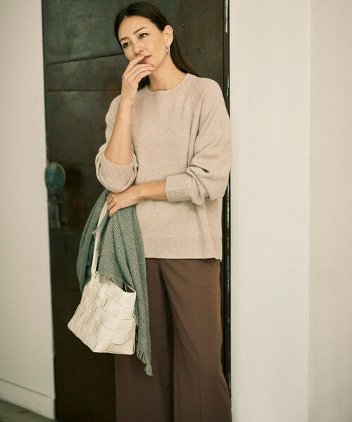 自由区 / ジユウク その他パンツ | 【カタログ掲載】TRギャバ裏起毛ワイド パンツ | 詳細3