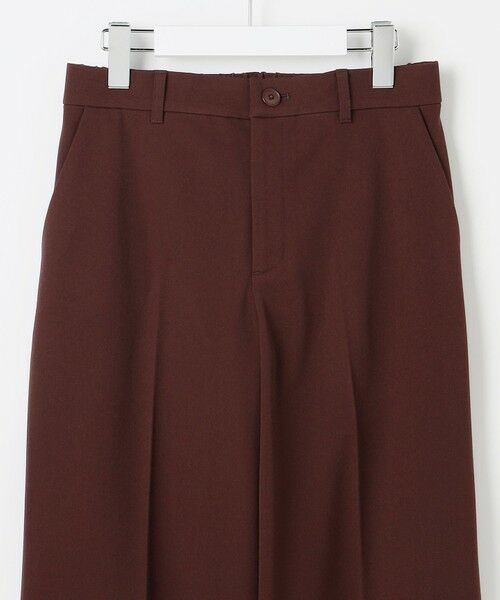 自由区 / ジユウク その他パンツ | 【カタログ掲載】TRギャバ裏起毛ワイド パンツ | 詳細7