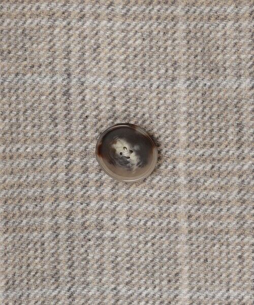 自由区 / ジユウク その他アウター | 【カタログ掲載】ウールリバーチェック柄ダブルブレスト コート | 詳細10