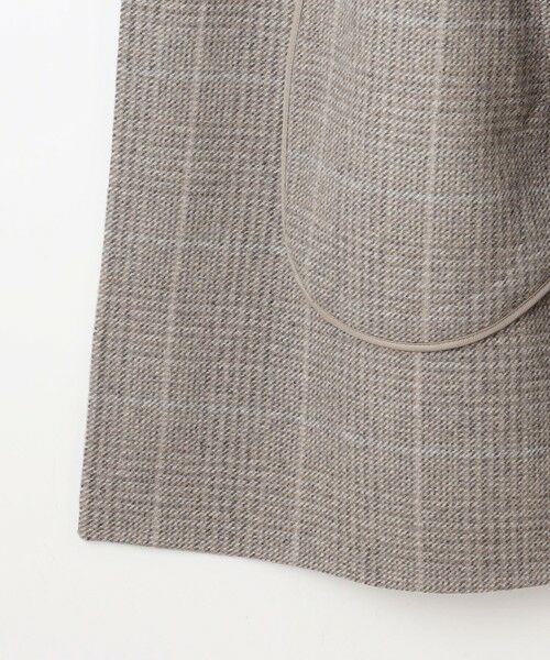 自由区 / ジユウク その他アウター | 【カタログ掲載】ウールリバーチェック柄ダブルブレスト コート | 詳細11