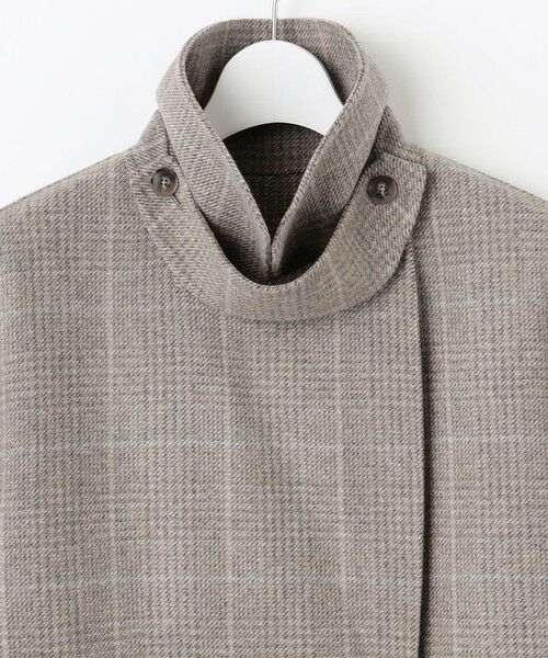 自由区 / ジユウク その他アウター | 【カタログ掲載】ウールリバーチェック柄ダブルブレスト コート | 詳細14