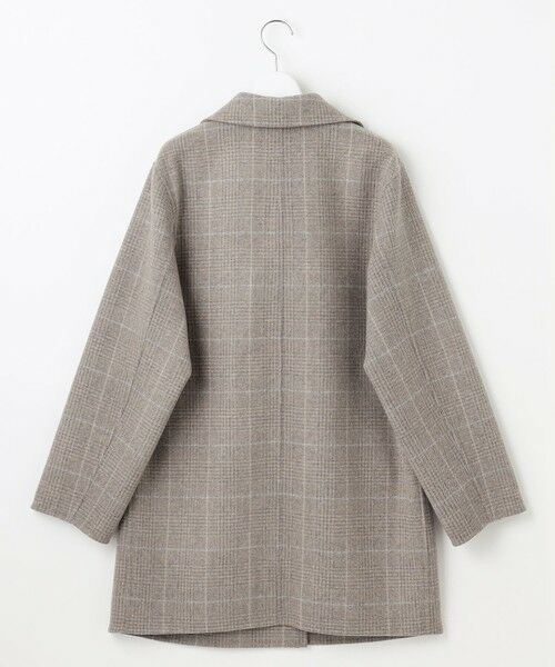 自由区 / ジユウク その他アウター | 【カタログ掲載】ウールリバーチェック柄ダブルブレスト コート | 詳細15