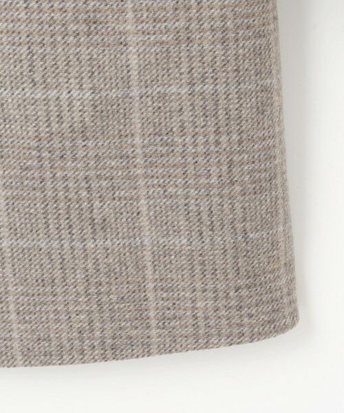 自由区 / ジユウク その他アウター | 【カタログ掲載】ウールリバーチェック柄ダブルブレスト コート | 詳細9