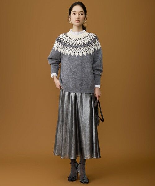 自由区 / ジユウク ミニ・ひざ丈スカート | 【カタログ掲載】シャイニーギャザー スカート | 詳細11