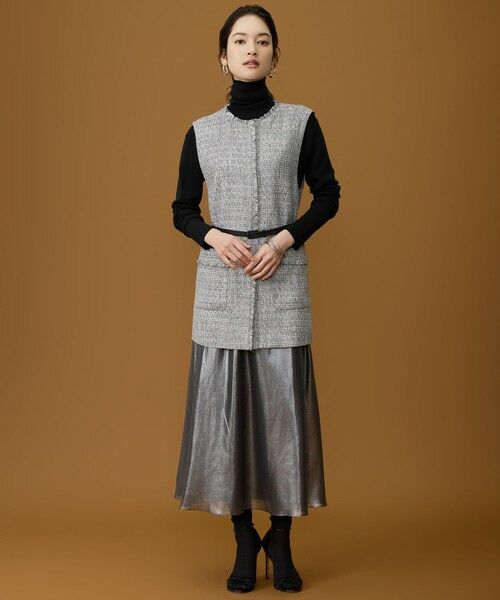 自由区 / ジユウク ミニ・ひざ丈スカート | 【カタログ掲載】シャイニーギャザー スカート | 詳細12