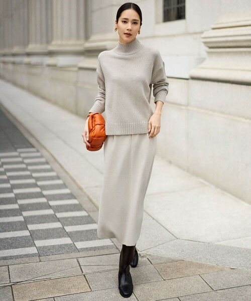 自由区 / ジユウク ミニ・ひざ丈スカート | 【SHIHOさん着用】ソフトコーデュロイ スカート | 詳細1