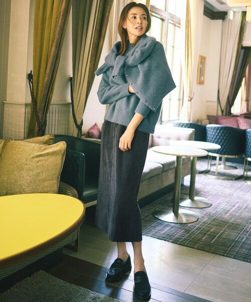 自由区 / ジユウク ミニ・ひざ丈スカート | 【SHIHOさん着用】ソフトコーデュロイ スカート | 詳細22