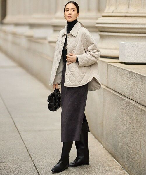 自由区 / ジユウク ミニ・ひざ丈スカート | 【SHIHOさん着用】ソフトコーデュロイ スカート | 詳細25