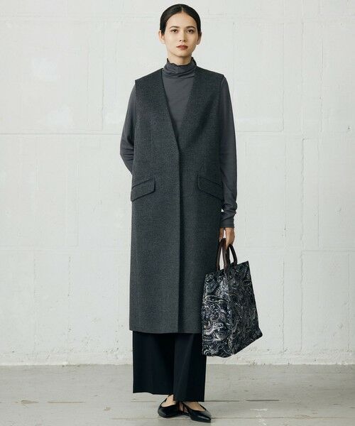 自由区 / ジユウク ベスト | 【カタログ掲載】Super100sライトビーバー ジレ | 詳細15