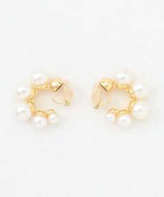 自由区 / ジユウク ピアス・イヤリング | 【カタログ掲載】パールサークル イヤリング