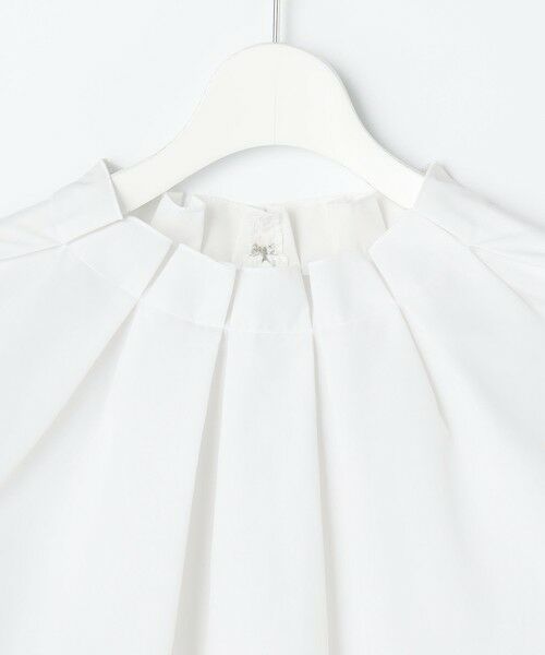 自由区 / ジユウク シャツ・ブラウス | 【カタログ掲載】ナチュラルタッチスタンドカラー ブラウス | 詳細5