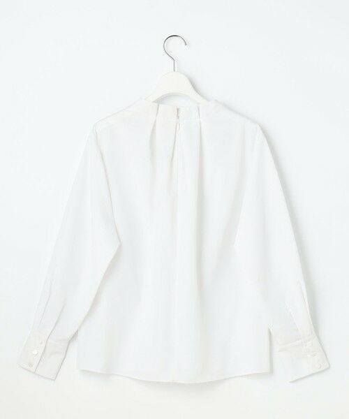自由区 / ジユウク シャツ・ブラウス | 【カタログ掲載】ナチュラルタッチスタンドカラー ブラウス | 詳細7