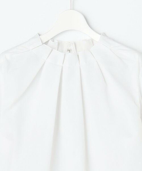 自由区 / ジユウク シャツ・ブラウス | 【カタログ掲載】ナチュラルタッチスタンドカラー ブラウス | 詳細4