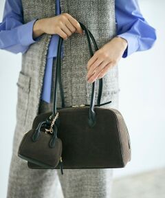 自由区 / ジユウク ボストンバッグ | 【SHIHOさん着用】スエードライクボストン バッグ