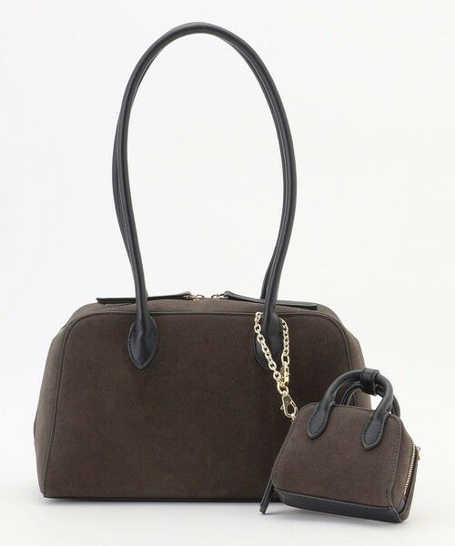 自由区 / ジユウク ボストンバッグ | 【SHIHOさん着用・2点SET】スエードライクボストン バッグ | 詳細24