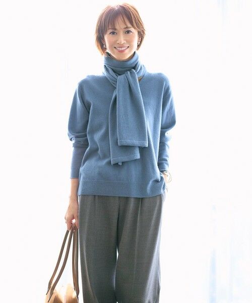 自由区 / ジユウク ボストンバッグ | 【SHIHOさん着用・2点SET】スエードライクボストン バッグ | 詳細26