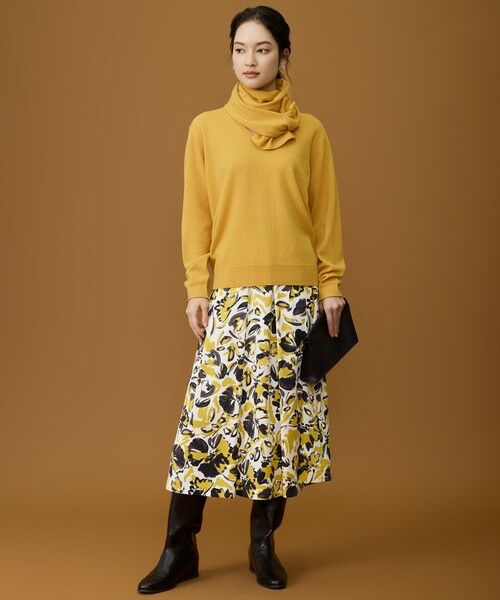 自由区 / ジユウク ニット・セーター | 【SHIHOさん着用】ウールハイゲージVネック ニット | 詳細13