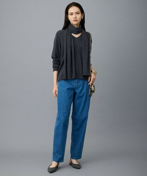 自由区 / ジユウク ニット・セーター | 【SHIHOさん着用】ウールハイゲージVネック ニット | 詳細19