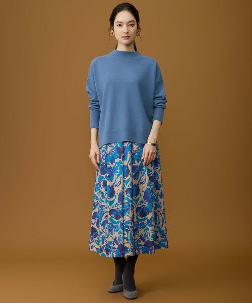 自由区 / ジユウク ニット・セーター | 【SHIHOさん着用】ウールハイゲージモックネック ニット | 詳細8