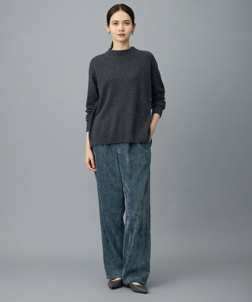 自由区 / ジユウク ニット・セーター | 【SHIHOさん着用】ウールハイゲージモックネック ニット | 詳細15