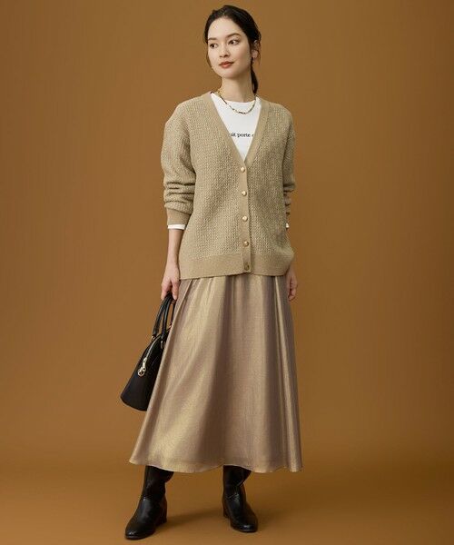 自由区 / ジユウク カーディガン・ボレロ | 【SHIHOさん着用】ラメツイード カーディガン | 詳細1