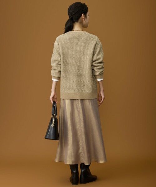 自由区 / ジユウク カーディガン・ボレロ | 【SHIHOさん着用】ラメツイード カーディガン | 詳細3