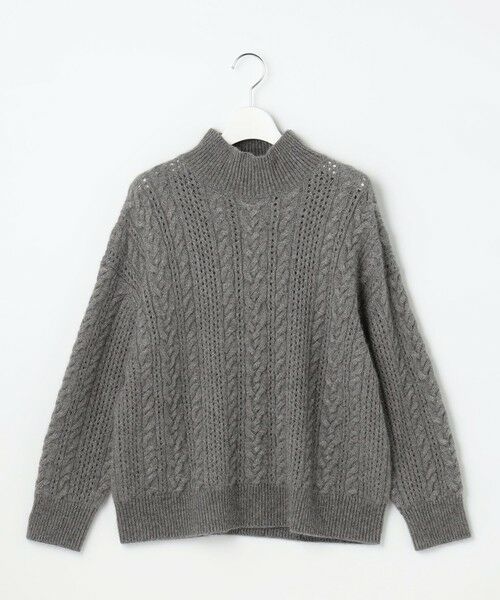 自由区 / ジユウク ニット・セーター | 【SHIHOさん着用】ラメフォックスケーブル ニット | 詳細10