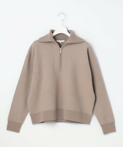 自由区 / ジユウク ニット・セーター | 【SHIHOさん着用】ボイルドウールハーフジップ ニット | 詳細3