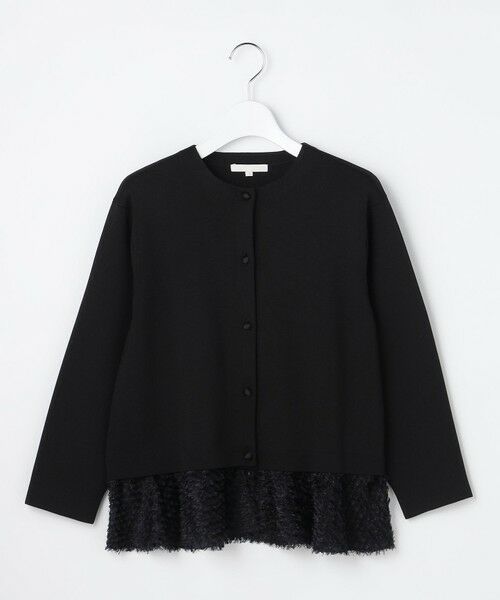 自由区 / ジユウク カーディガン・ボレロ | 【SHIHOさん着用】ジャカードコンビ カーディガン | 詳細14