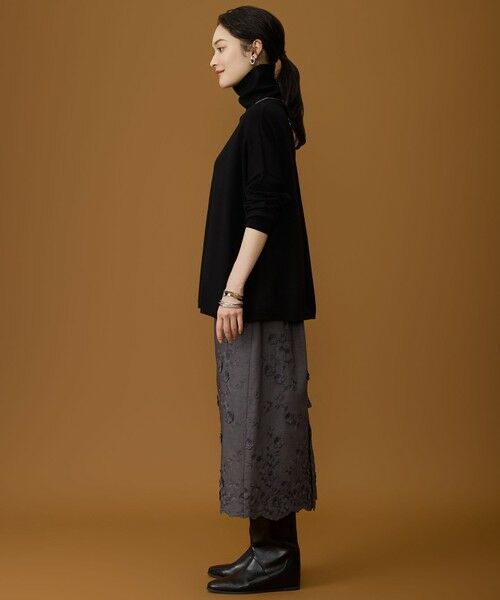 自由区 / ジユウク ニット・セーター | ウォームレーヨンストレッチハイネック ニット | 詳細14