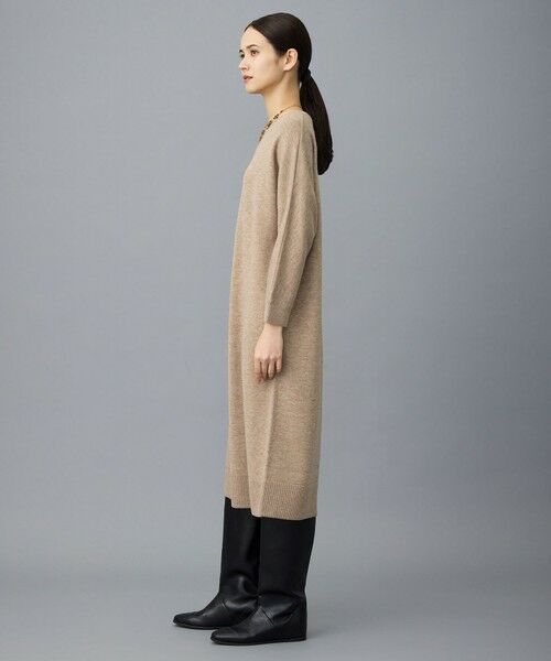 自由区 / ジユウク ミニ丈・ひざ丈ワンピース | ウールハイゲージニット ワンピース | 詳細2