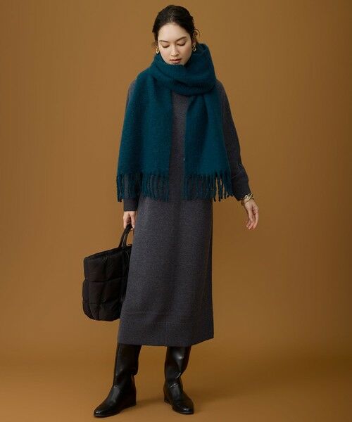 自由区 / ジユウク ミニ丈・ひざ丈ワンピース | ウールハイゲージニット ワンピース | 詳細5