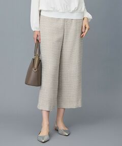 自由区 / ジユウク その他パンツ | 【カタログ掲載】ライトミックスツィードワイド パンツ