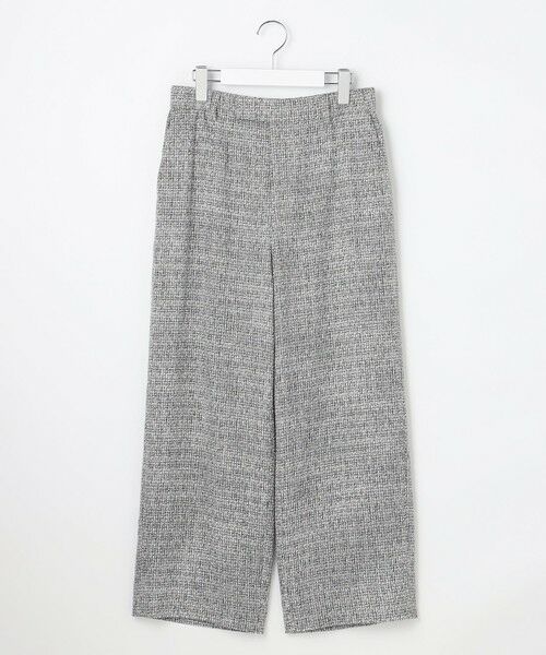 自由区 / ジユウク その他パンツ | 【カタログ掲載】ライトミックスツィードワイド パンツ | 詳細7