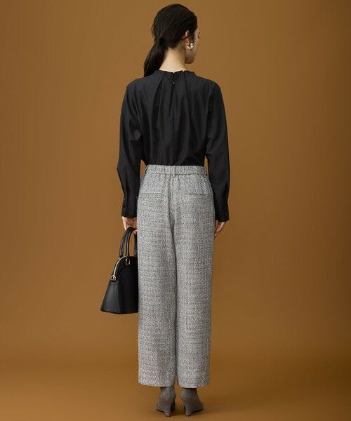 自由区 / ジユウク その他パンツ | 【カタログ掲載】ライトミックスツィードワイド パンツ | 詳細5