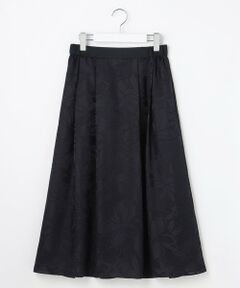 自由区 / ジユウク ミニ・ひざ丈スカート | 【セットアップ対応】フラワーオパールプリント スカート