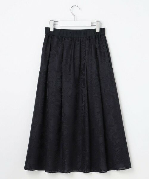 自由区 / ジユウク ミニ・ひざ丈スカート | 【セットアップ対応】フラワーオパールプリント スカート | 詳細1