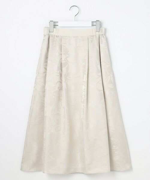 自由区 / ジユウク ミニ・ひざ丈スカート | 【セットアップ対応】フラワーオパールプリント スカート | 詳細10