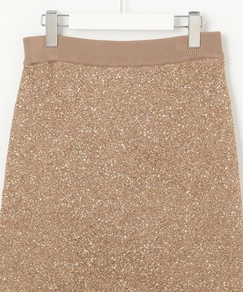 自由区 / ジユウク ミニ・ひざ丈スカート | 【カタログ掲載】スパンコールストレッチ スカート | 詳細4