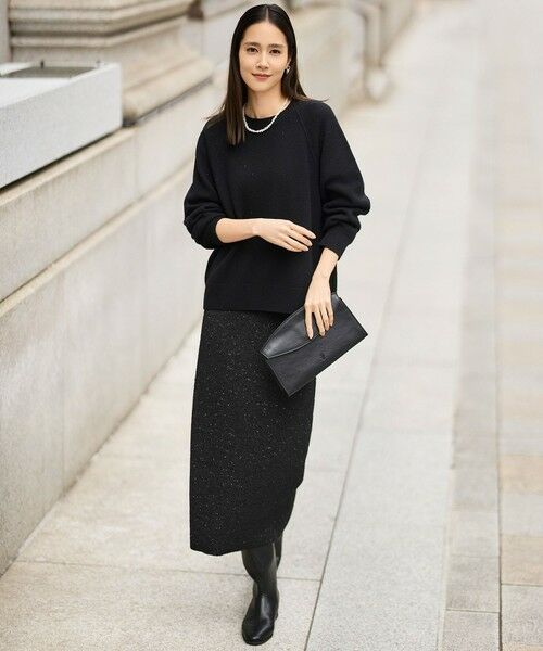 自由区 / ジユウク ミニ・ひざ丈スカート | 【カタログ掲載】スパンコールストレッチ スカート | 詳細10