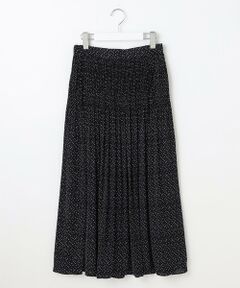 自由区 / ジユウク ミニ・ひざ丈スカート | 【カタログ掲載・セットアップ対応】ライトサテンプリーツ スカート